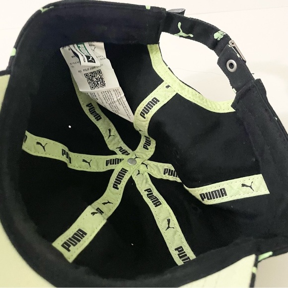 Puma Adjustable Baseball Cap Hat All Over Puma Print - Picture 8 of 16